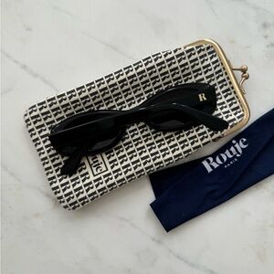 Rouje Black Sunglasses with Case